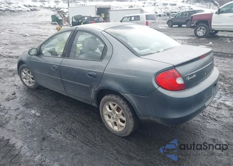 2001 Plymouth Neon Highline z USA, uszkodzony, nr VIN 1P3AS46C11D304147